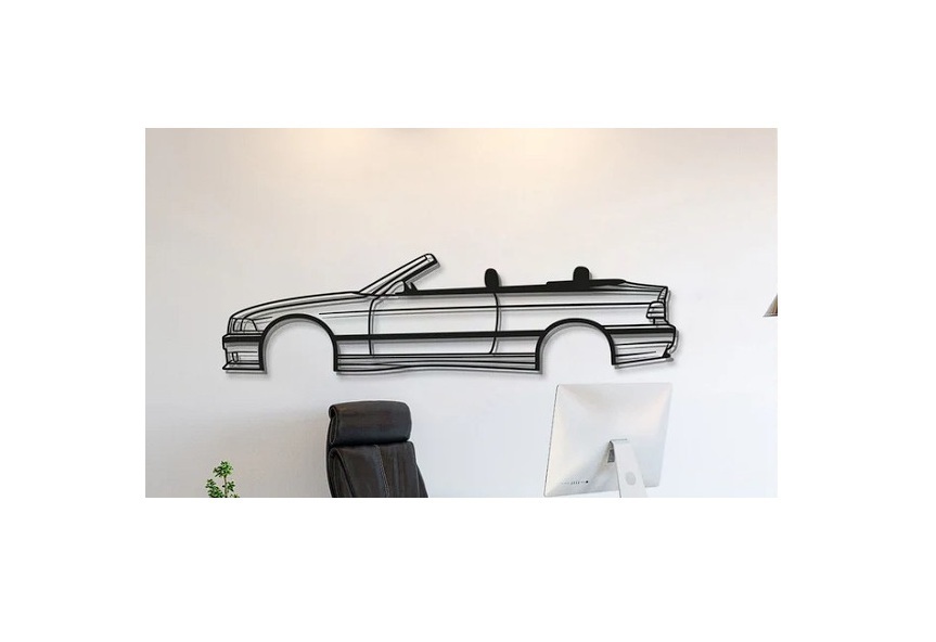 BMW - E36 Cabriolet Wall Art 