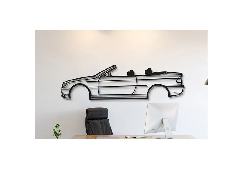 BMW - E46 Cabriolet Wall Art