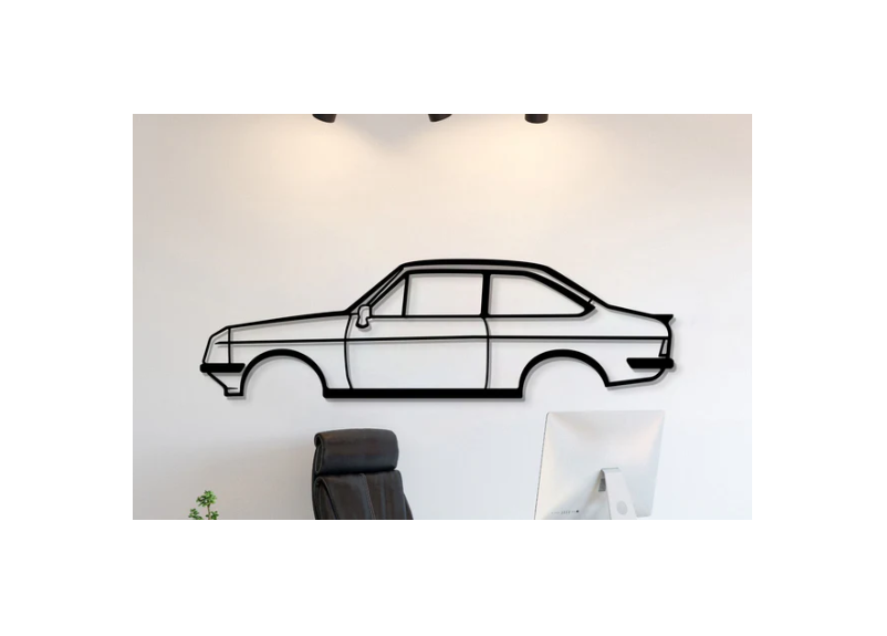 Ford - Escort MK 1980 Wall Art