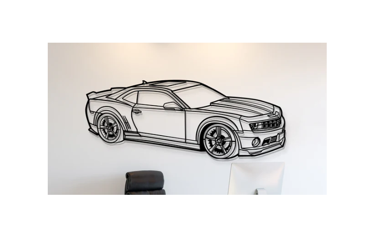 Chevrolet - Camaro SS 2010 Wall Art