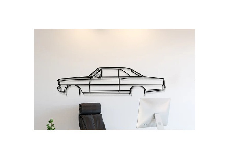 Chevrolet - Nova SS 1966 Wall Art