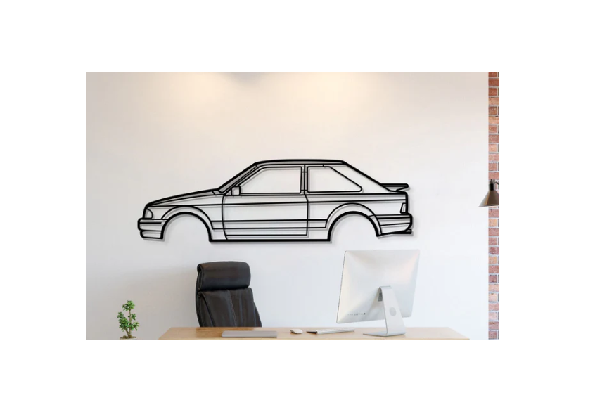 Ford - Escort XR3i 1988 Wall Art