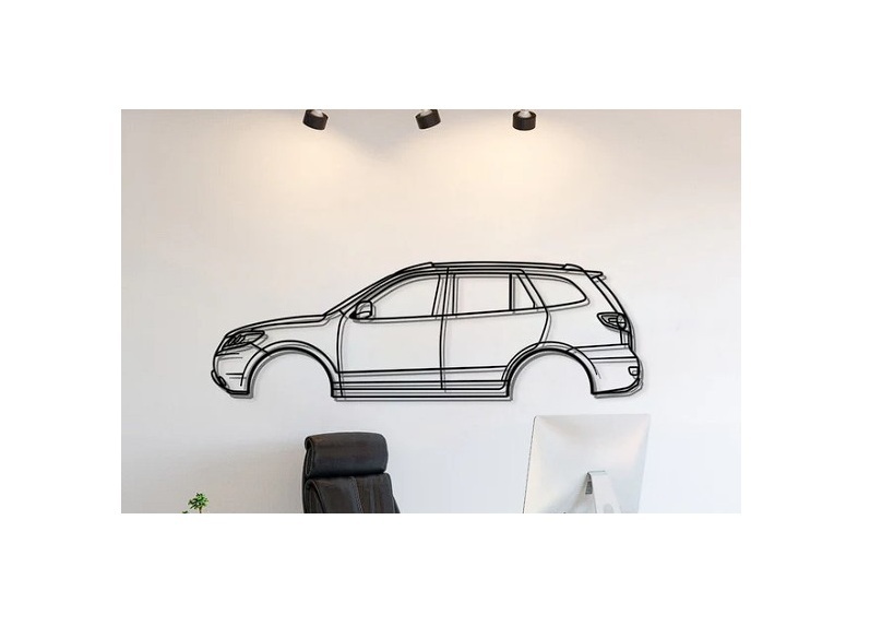 Hyundai - Santa Fe 2007 Wall Art