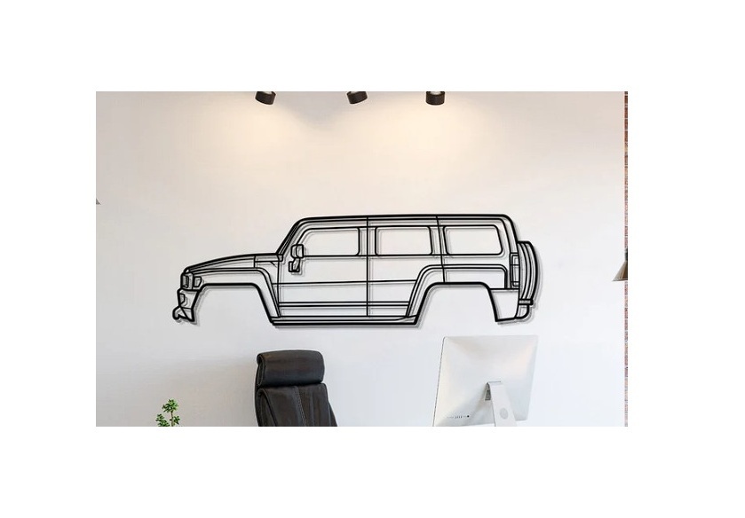 Hummer - H3 2010 Wall Art