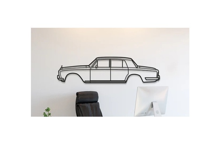 Rolls Royce - Silver Shadow 1965 Wall Art 