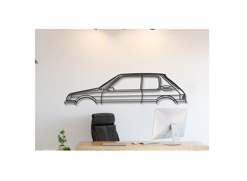 Peugeot - 205 GTI Wall Art