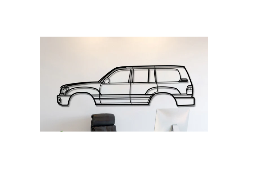 Toyota - Land Cruiser 1998 Wall Art