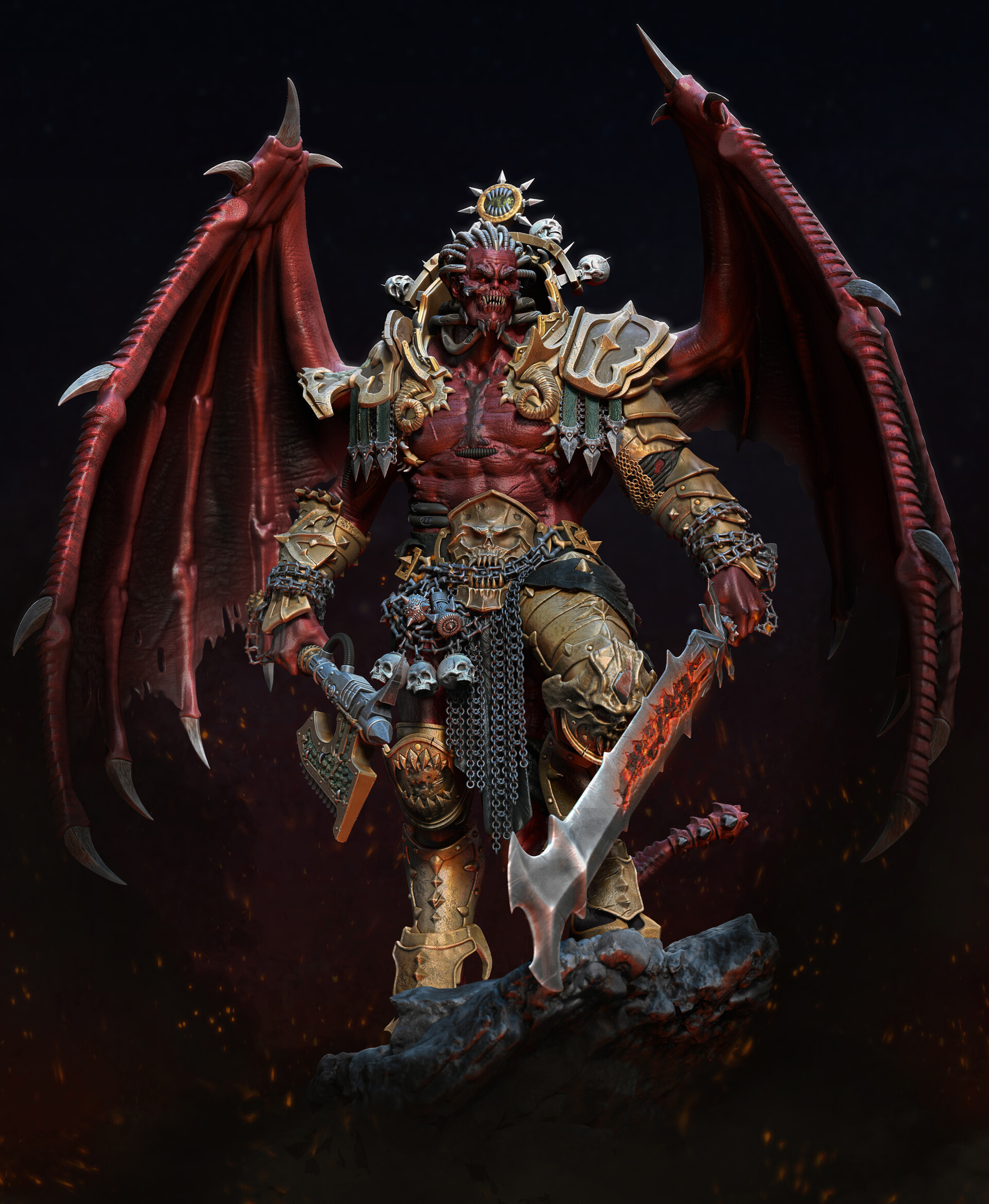 Angron Daemon Primarch