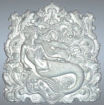 Mermaid Stl