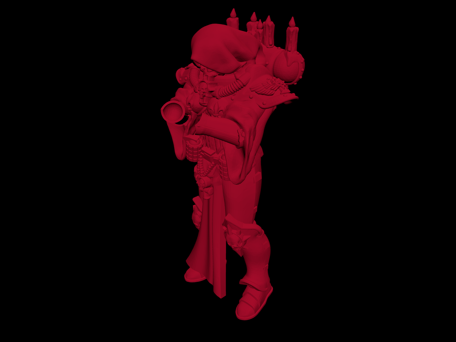 Imagifier-Style Faith Bearer – Zealous Icon & Relic Carrier (28–32mm Scale)