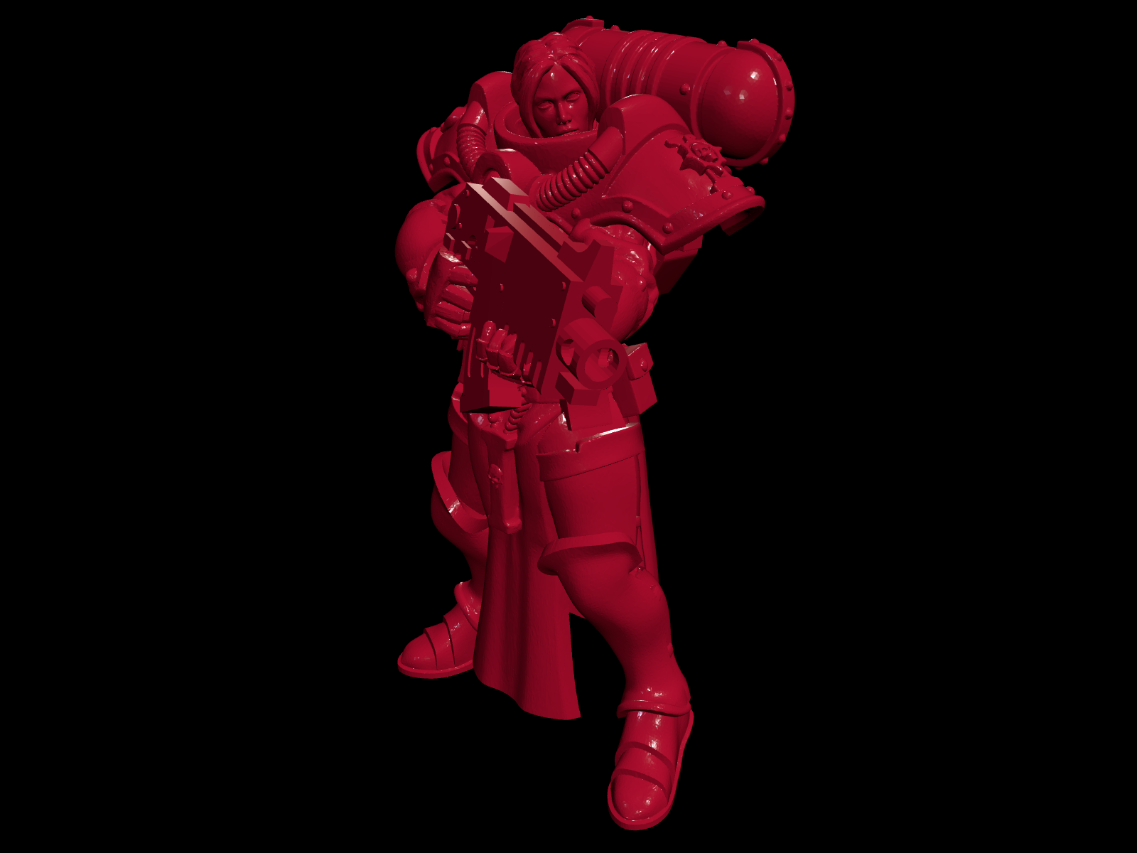 Heavy Support Sister Squad – Adeptas Sororitas Infantry Fire Support Proxy (28–32mm Scale)