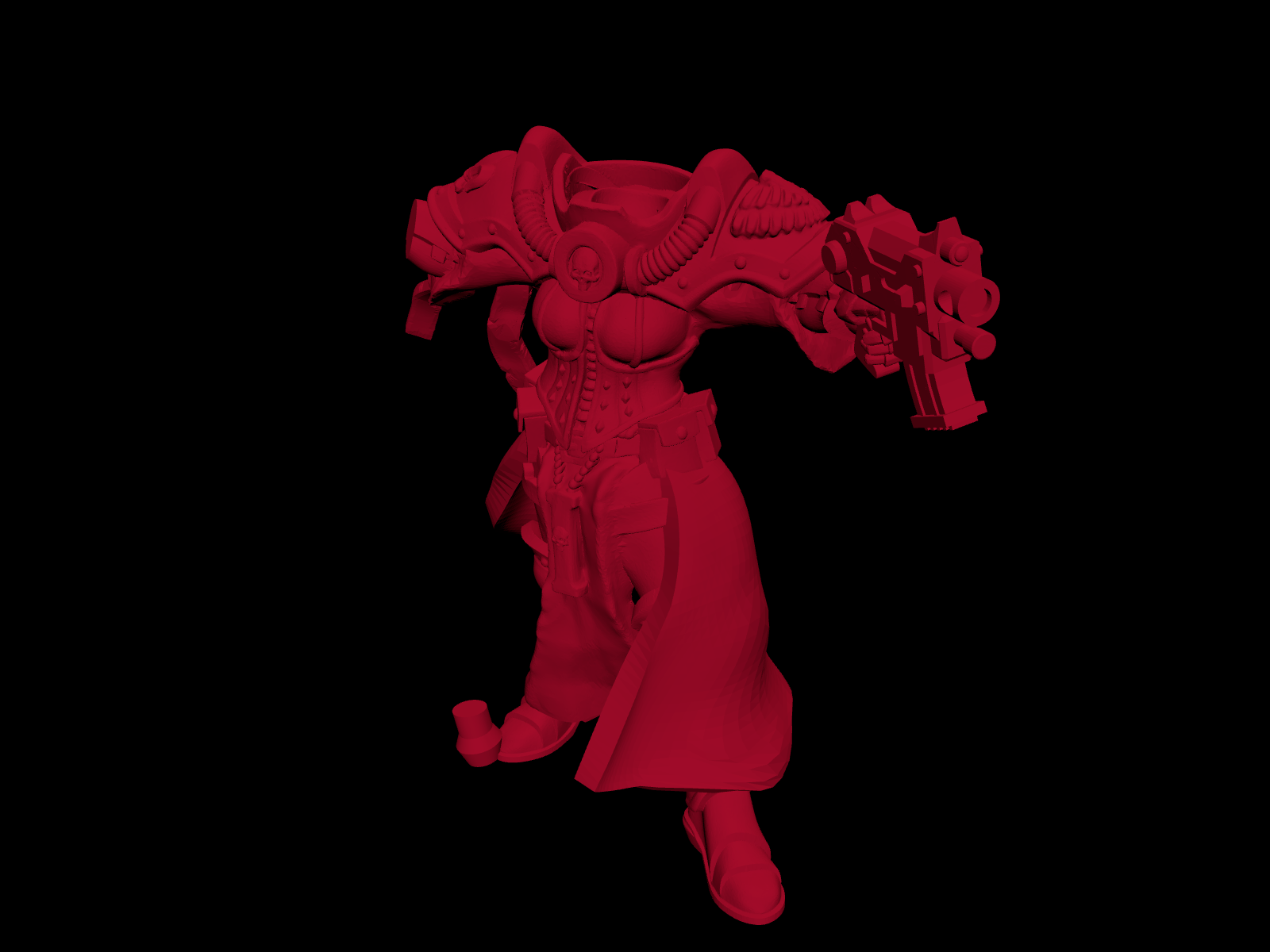 Imagifier Proxy – Adeptas Sororitas Faith Bearer & Relic Icon (28–32mm Scale)