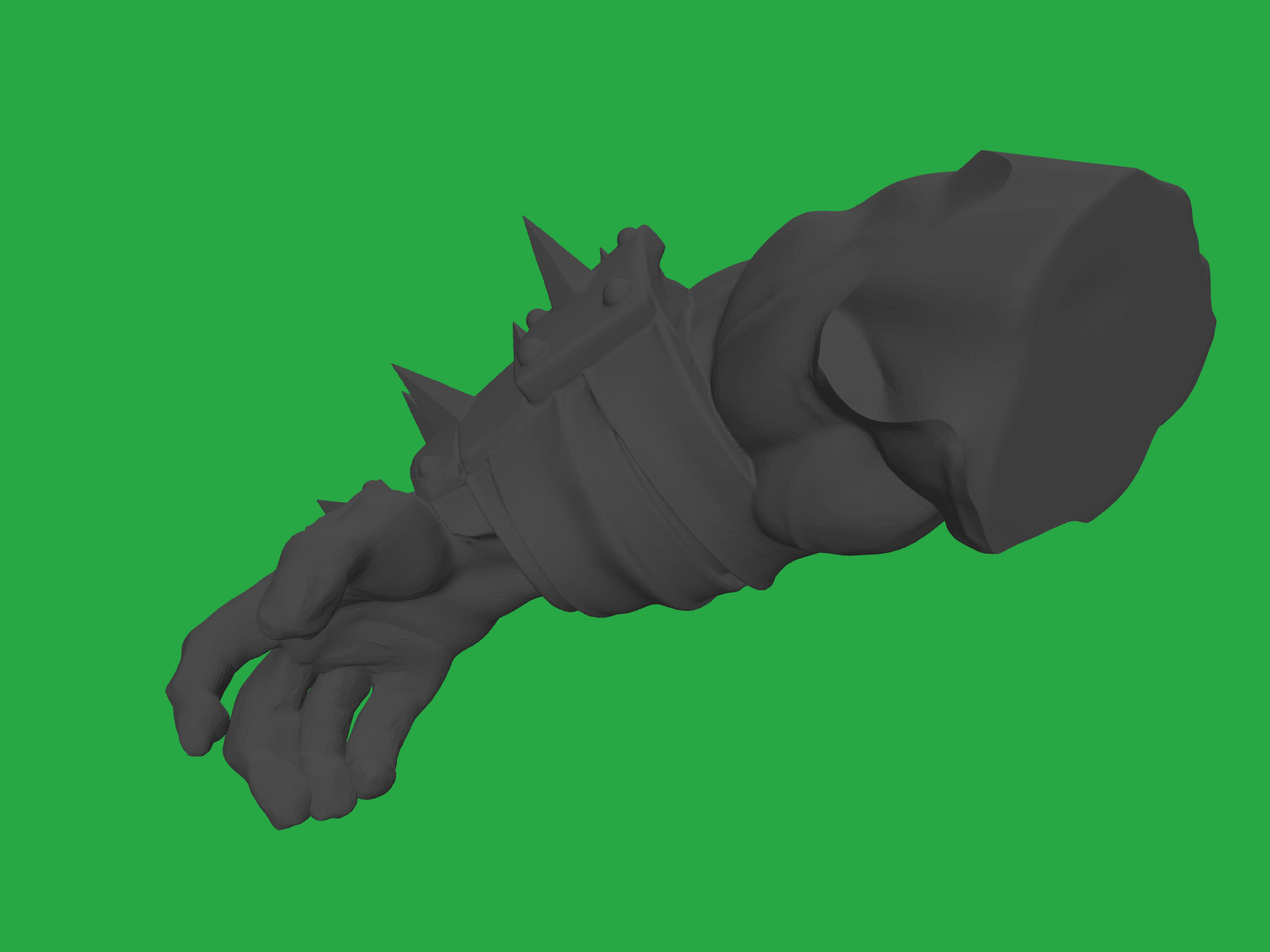 Warboss Warlord Figure