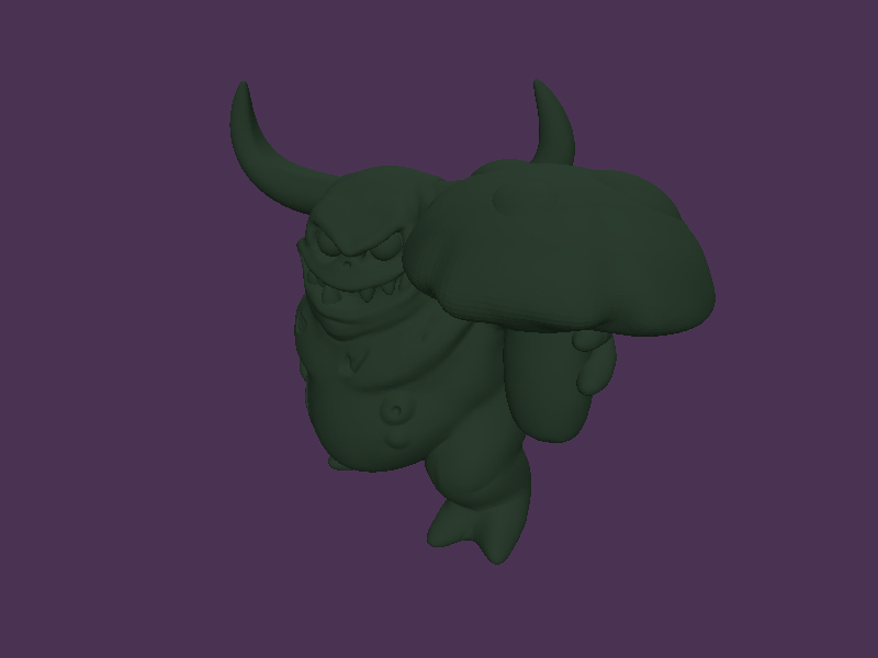 Nurgling with a shroom