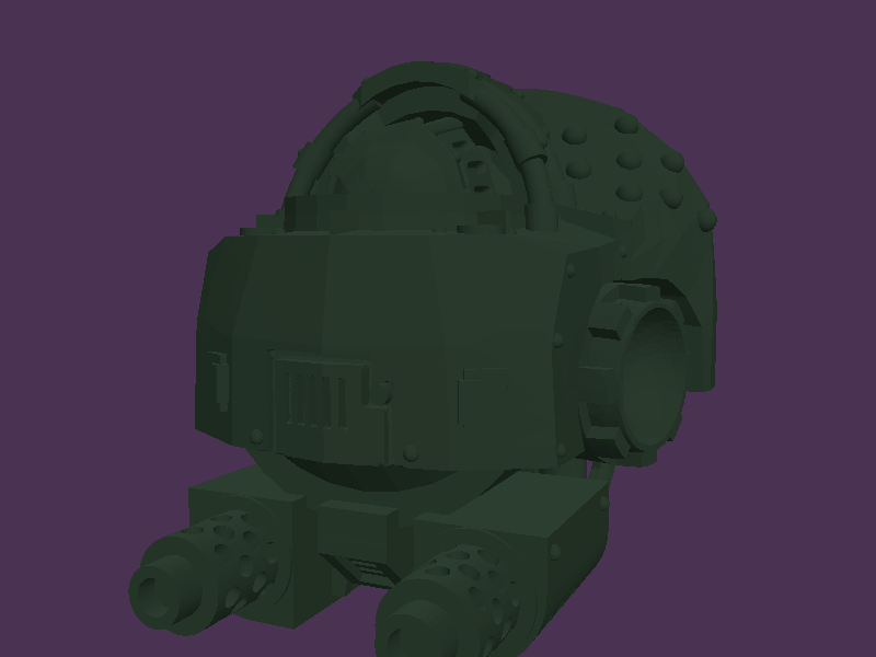 Contemptor Dreadnought death guard version (chest peice only)