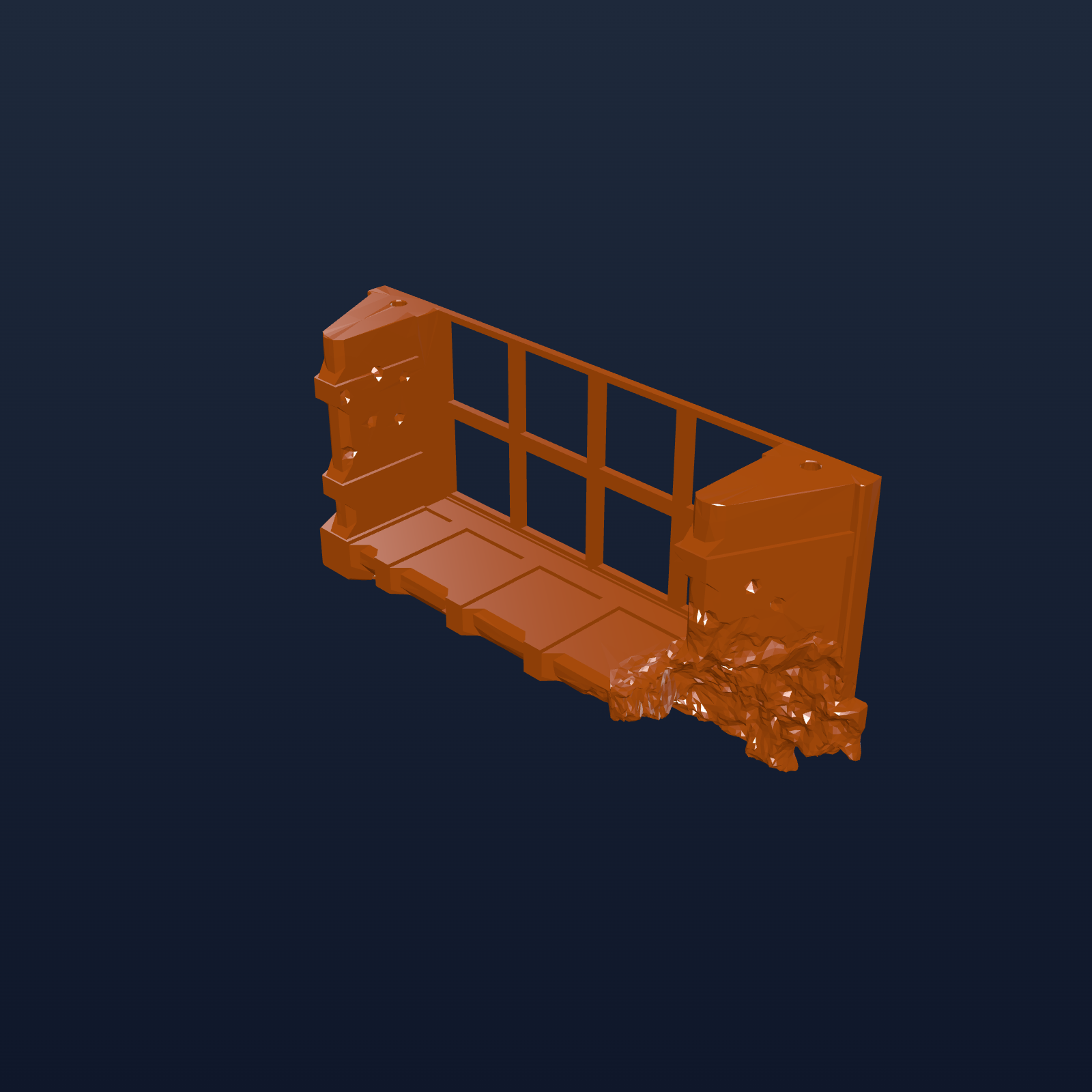 Warhammer 40K Wargames Terrain Modular Trench