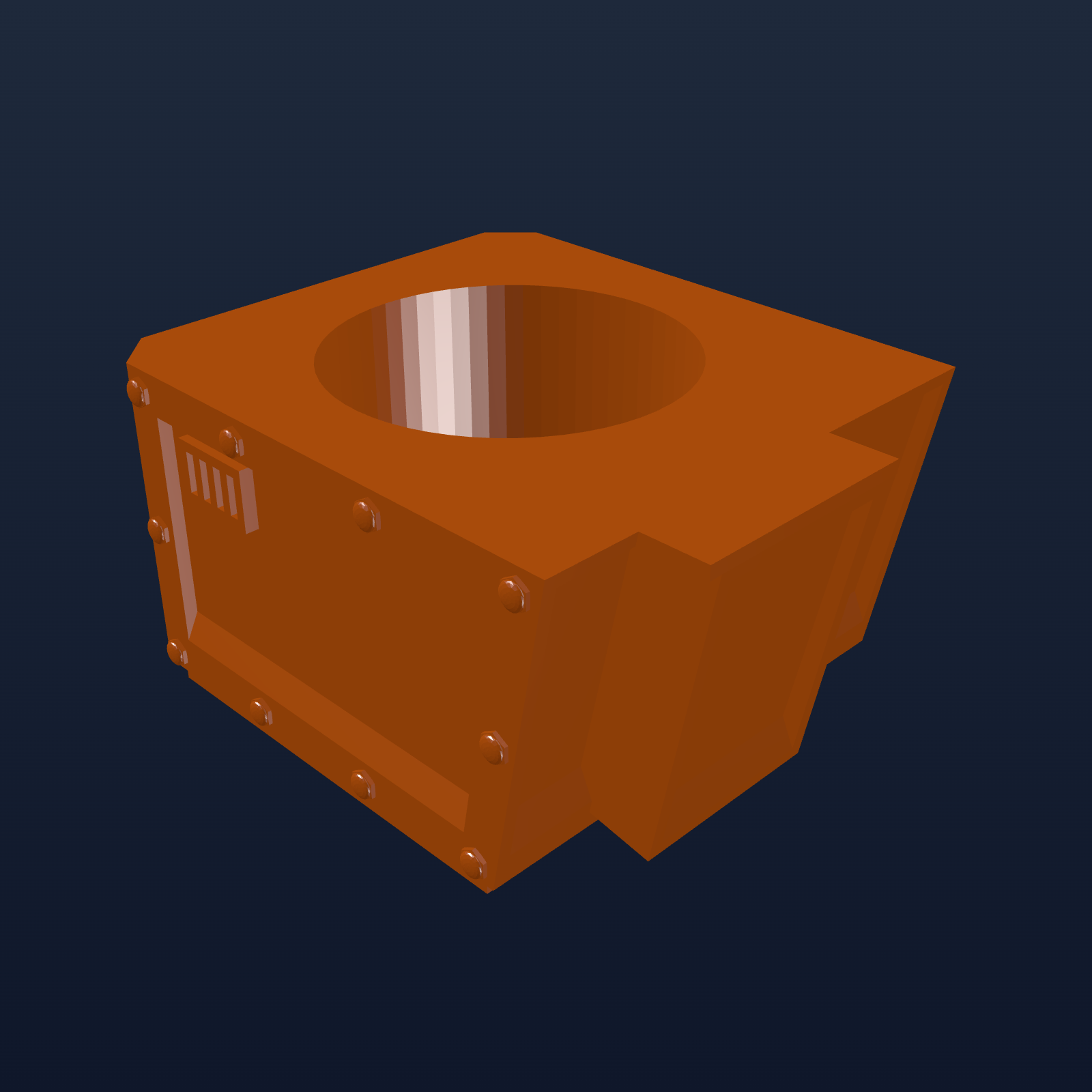Wargames Terrain Simplified Gun Base