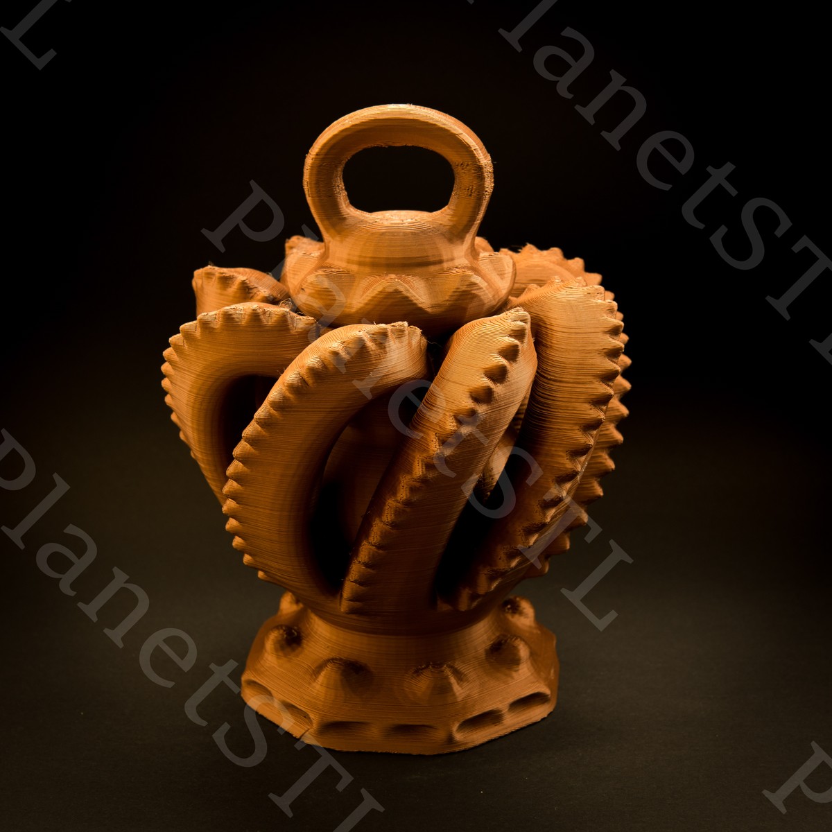 Clockspring3D 889 Relic Vase Planet