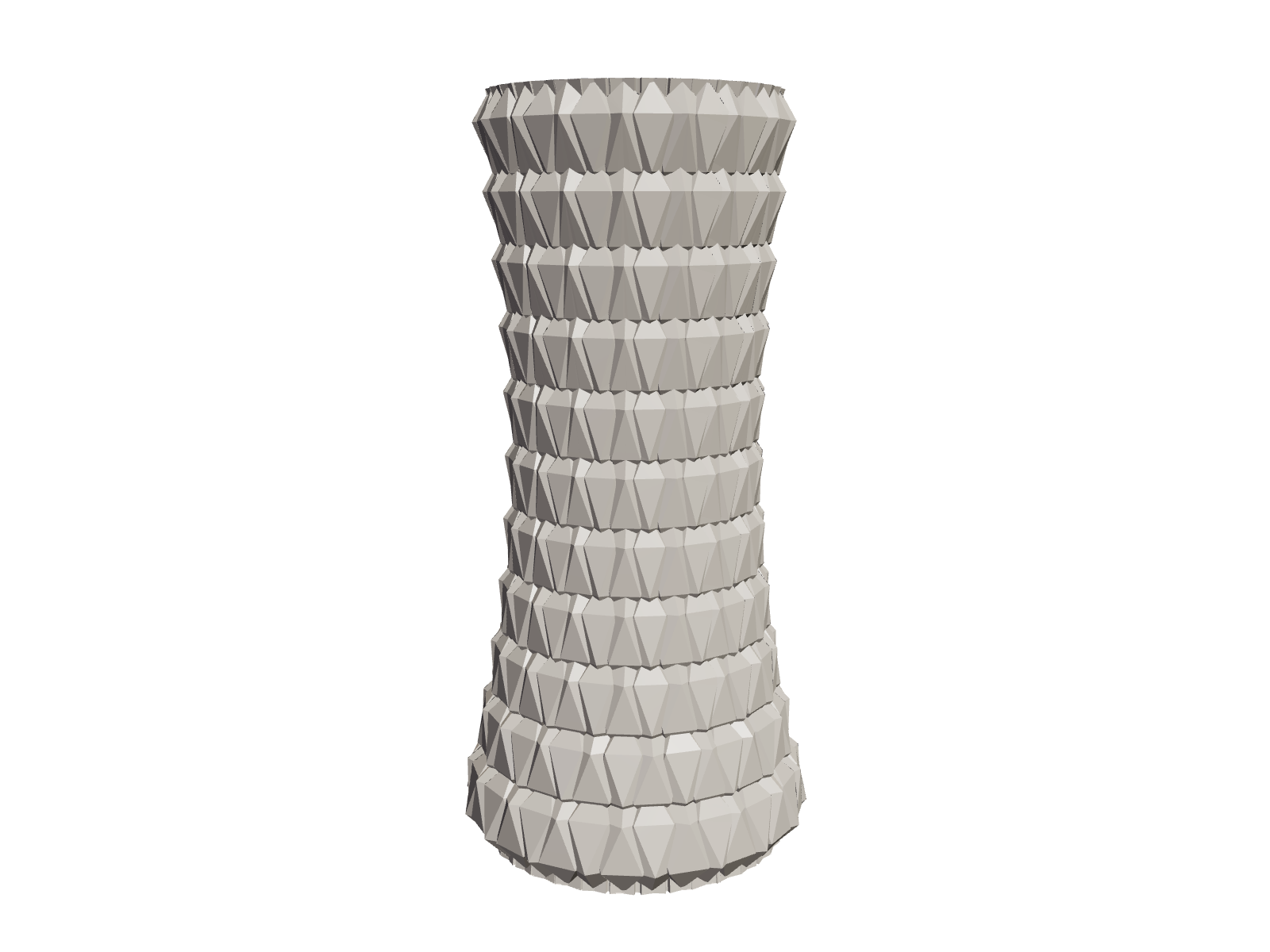 Facet Vase Wide