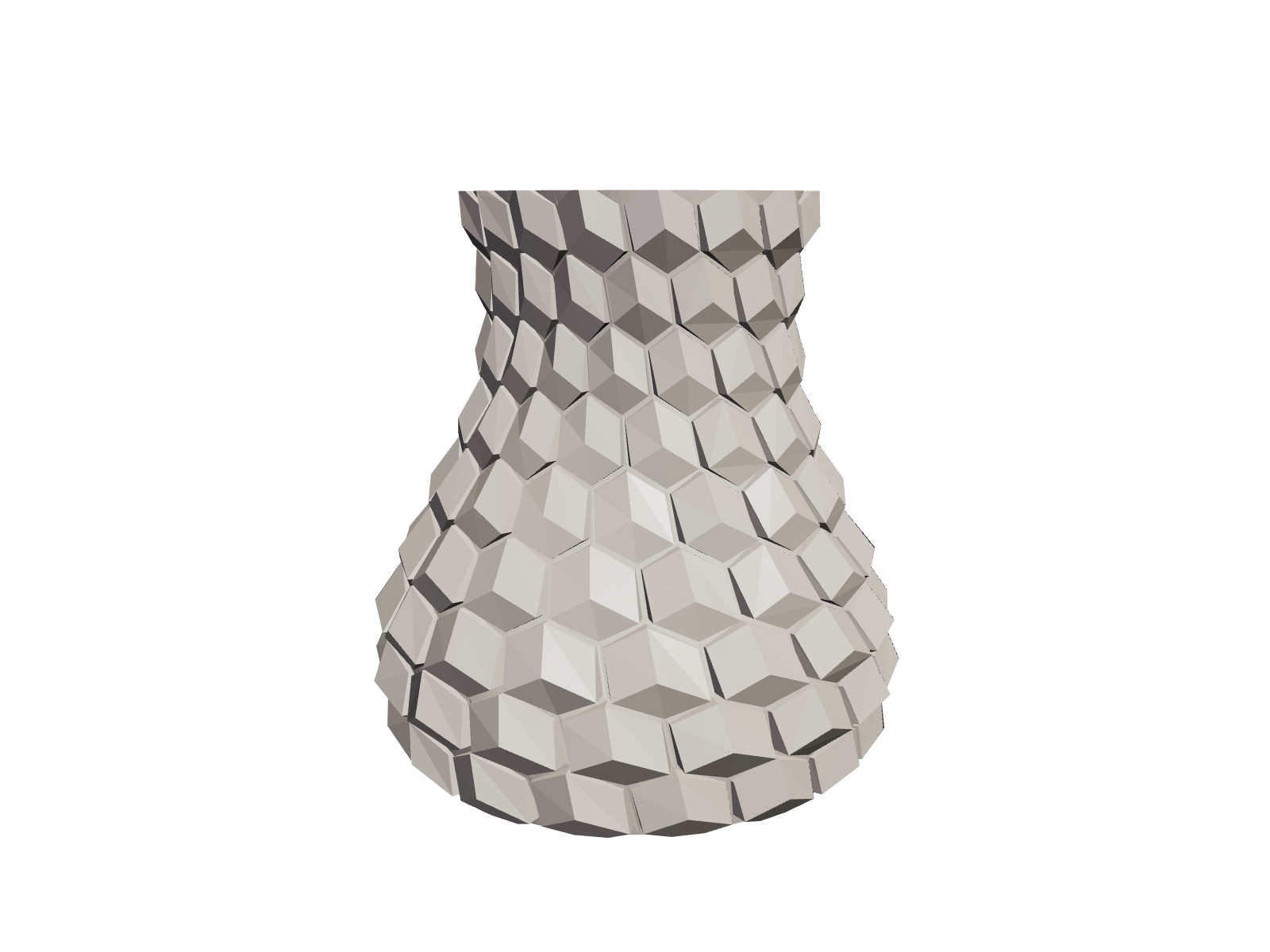 Curved Honeycomb Vase 2376777