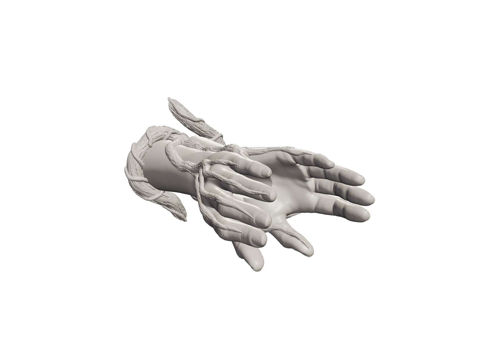 Roots Hands Vase