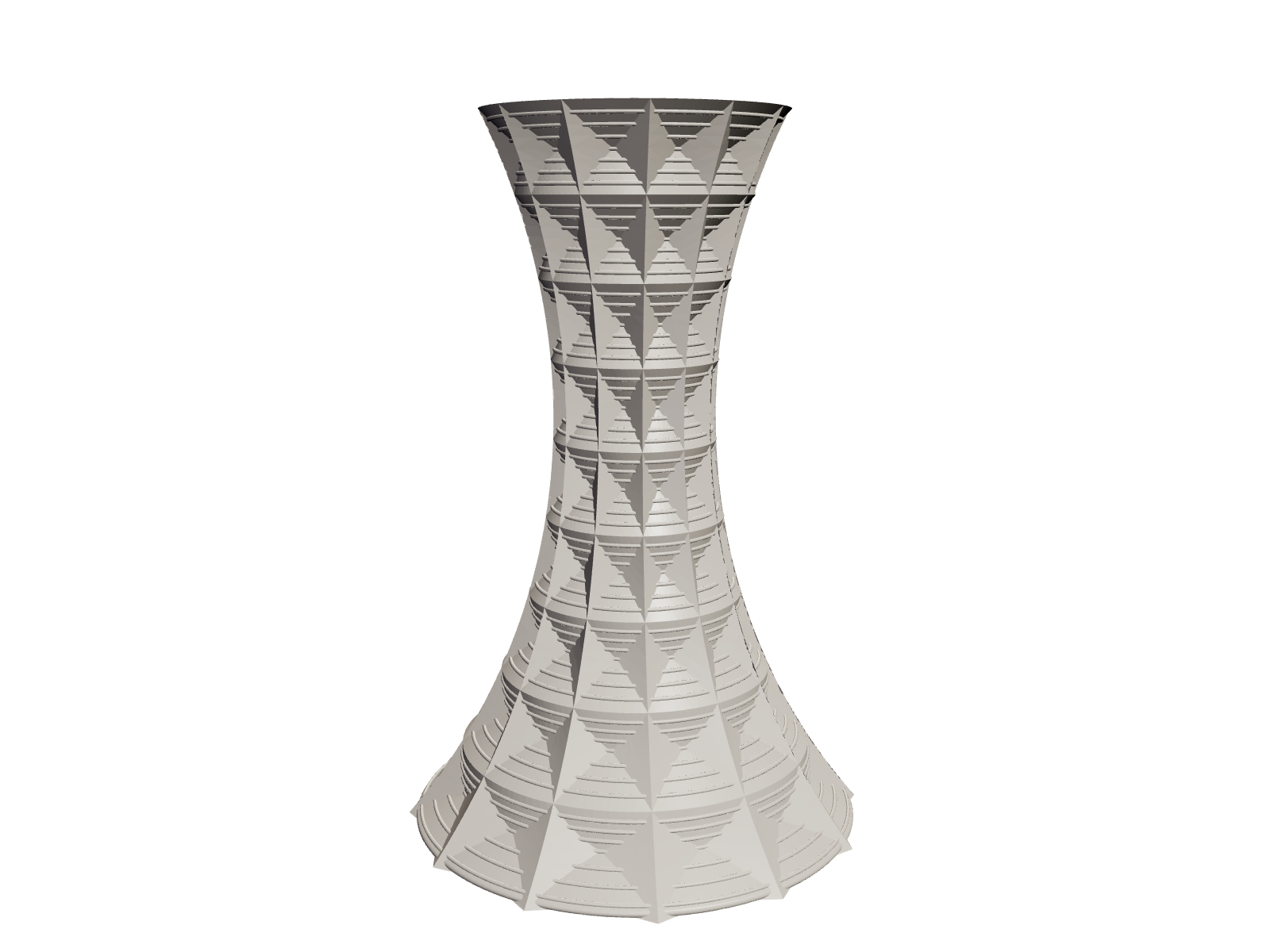 Faceted Vase