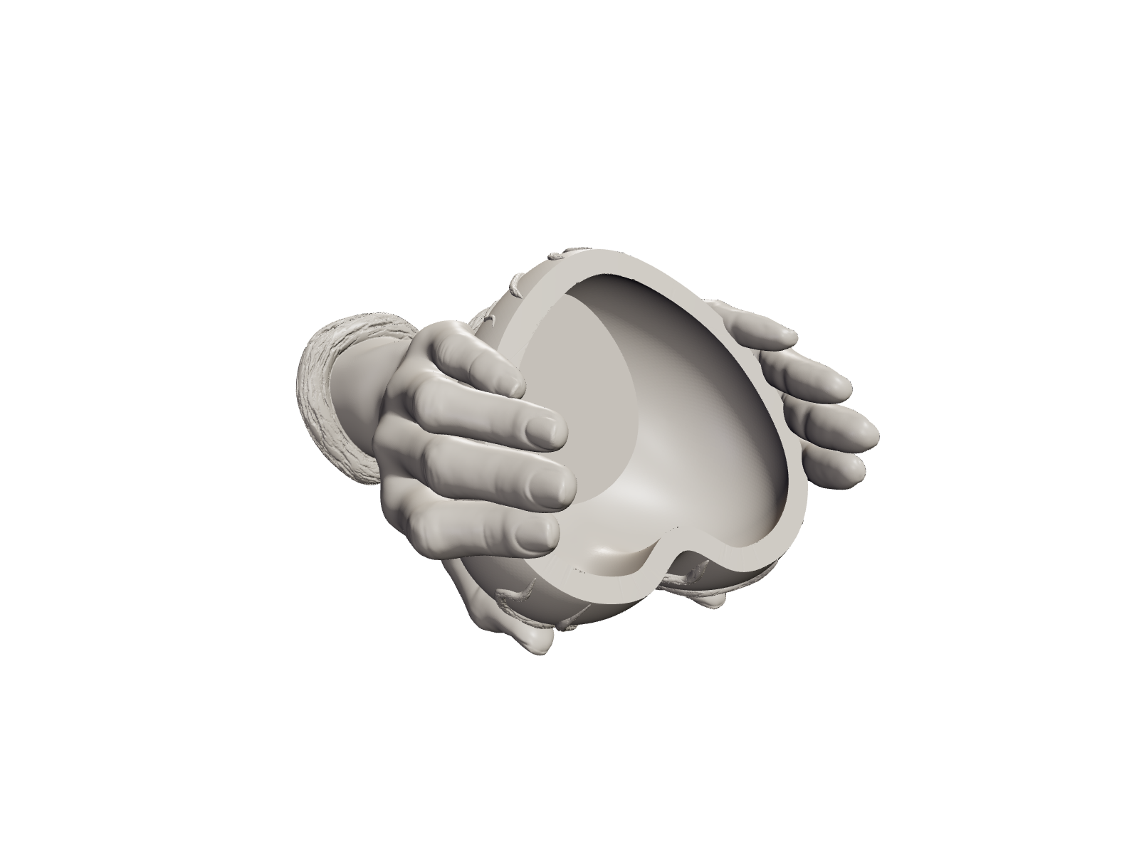 Heart Hands Vase