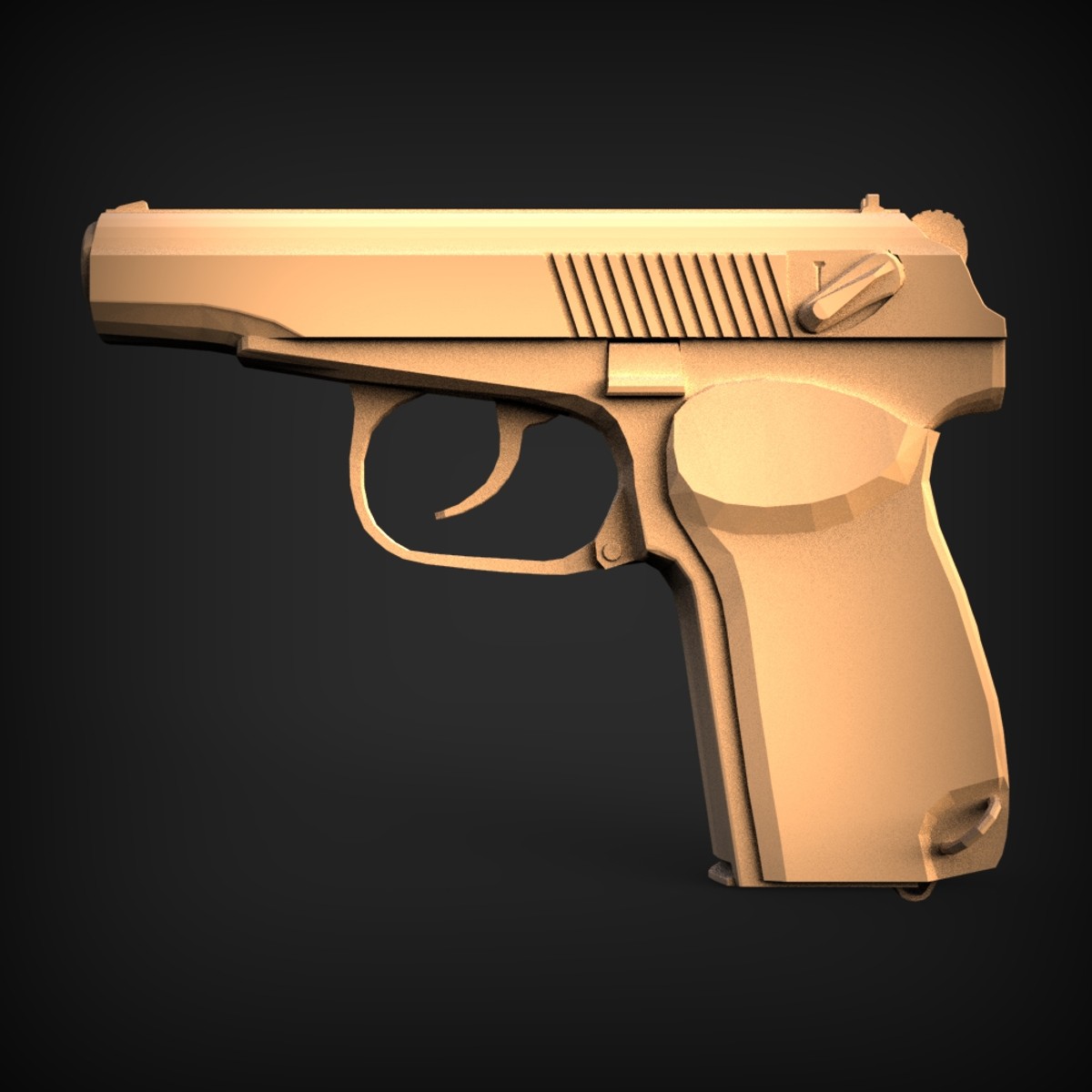 Compact Semi-Automatic Pistol Model