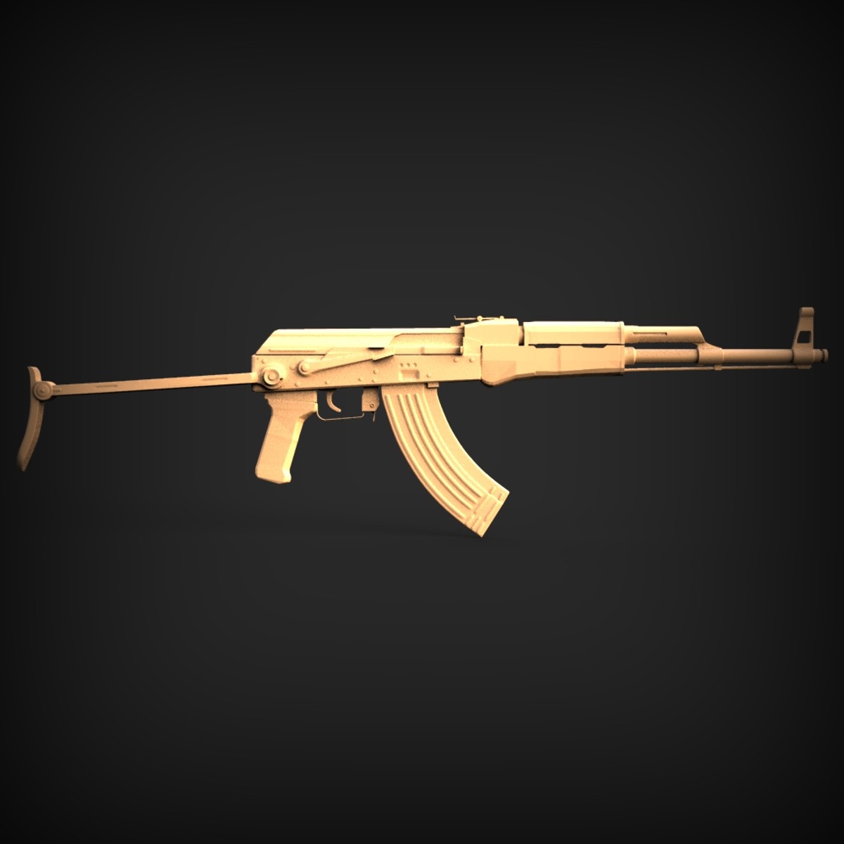 AK-Pattern Assault Rifle Model