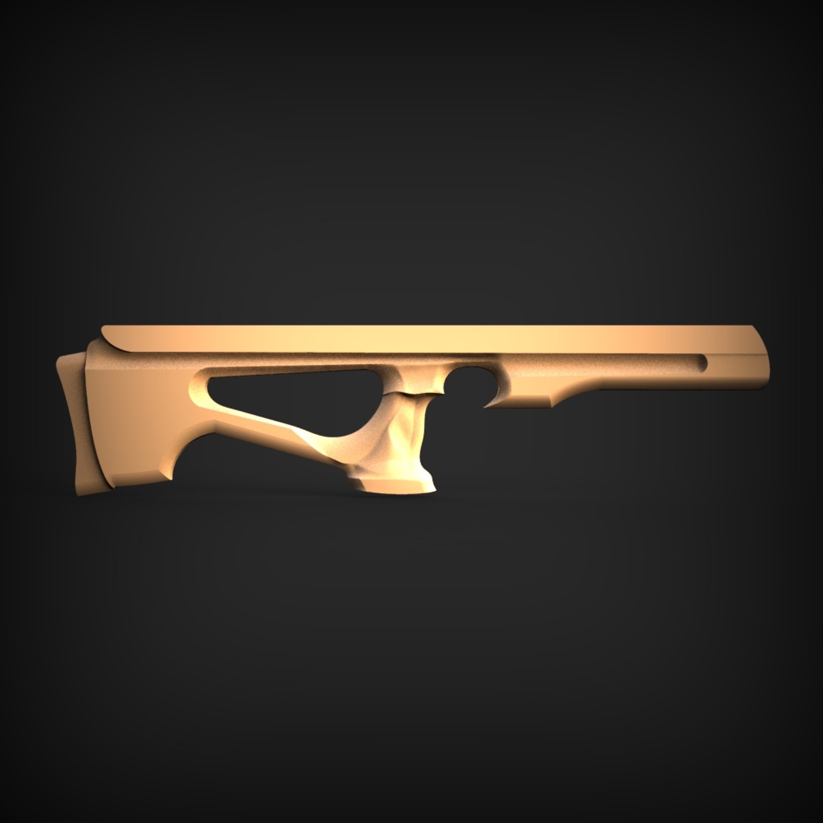 Target Rifle Thumbhole Stock