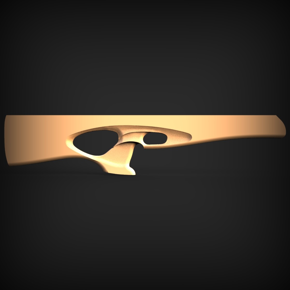 Slim Pierced Centre Onlay Molding