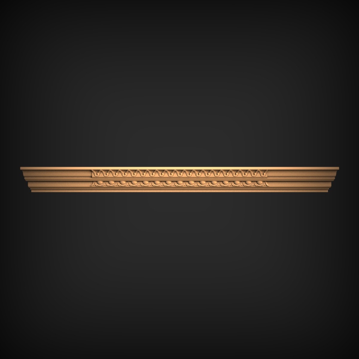 Egg-and-Dart Cornice Moulding