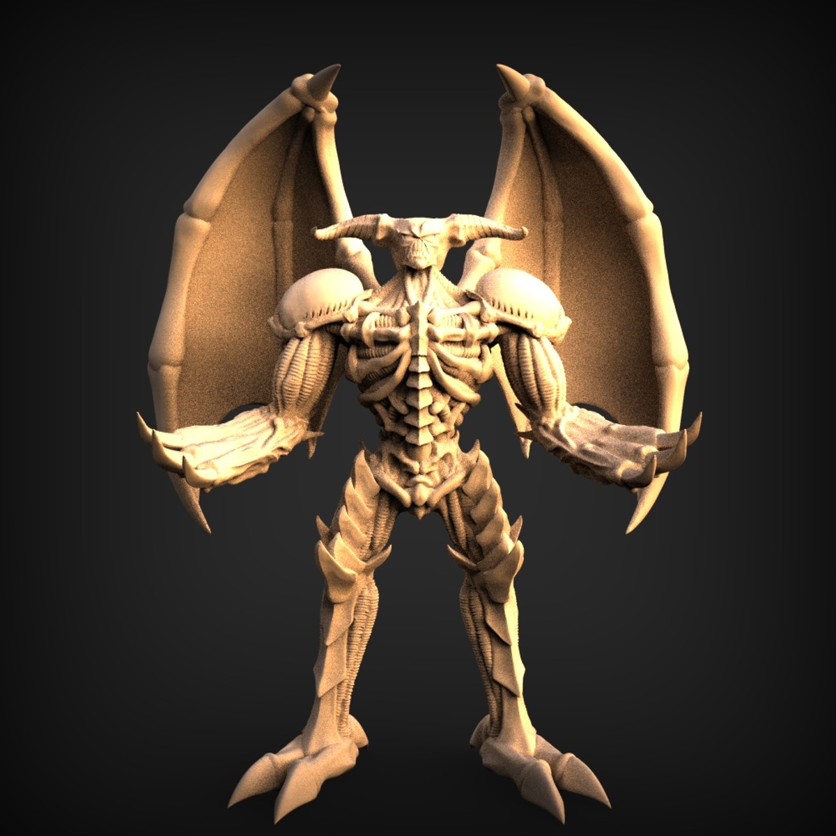 Winged Bone Demon Overlord
