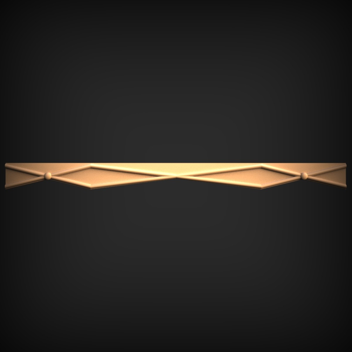 Diamond Lozenge Border Moulding