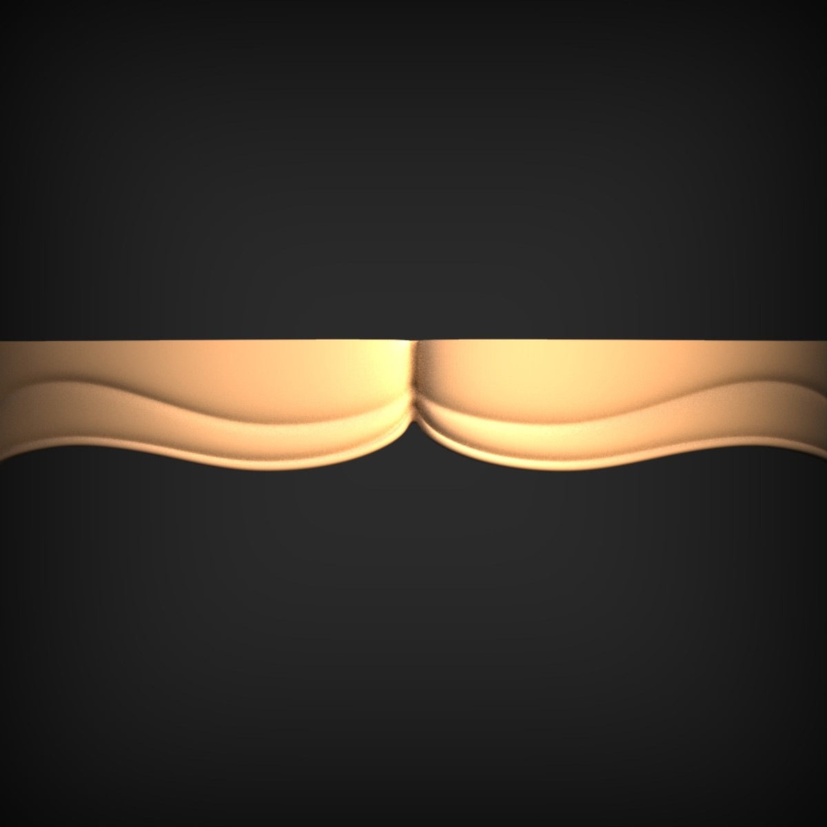 Flowing Wave Cornice Molding