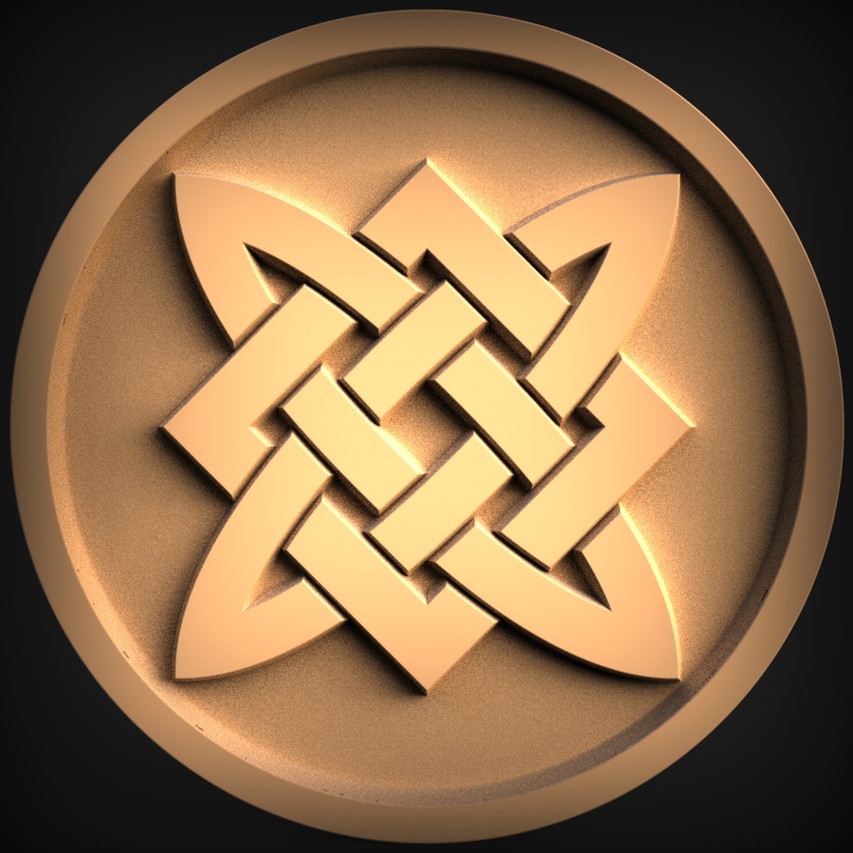 Celtic Square Knot Roundel