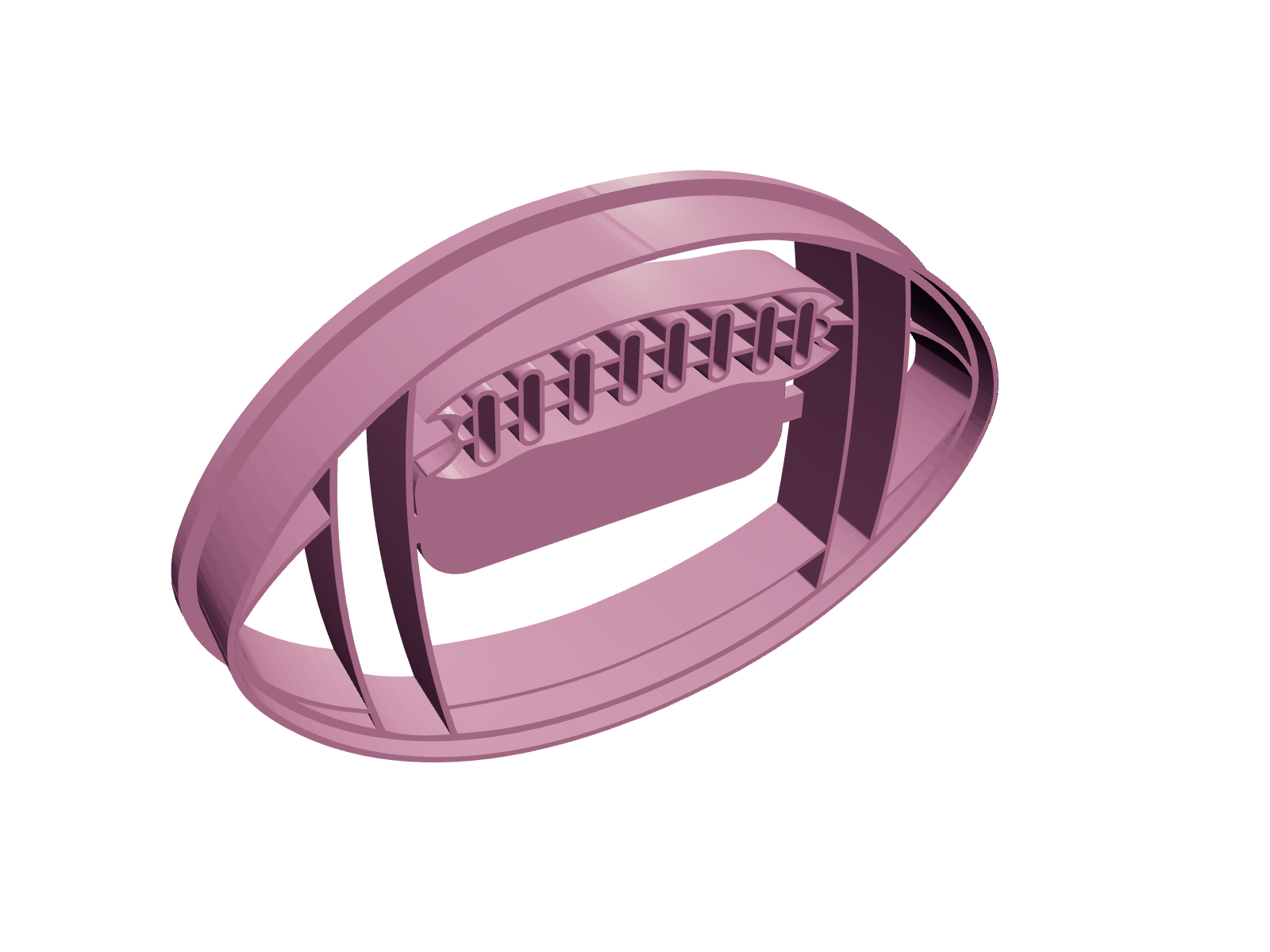 Football Cookie Cutter