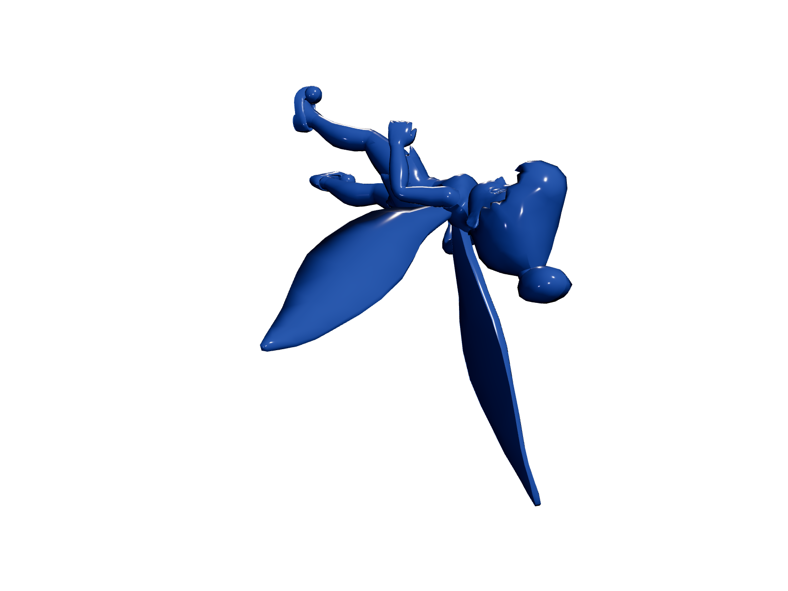 Thinkerbell Pose 1