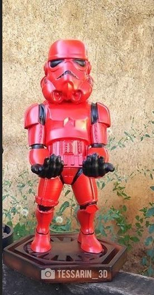 Stormtrooper Joystick Cell Phone Support