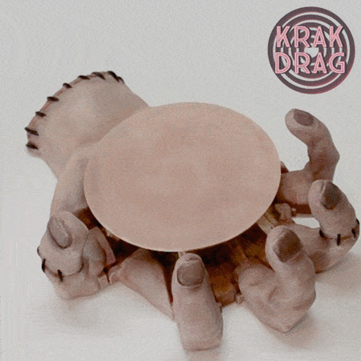 Flexi Mug Hand Self Adjusting Coaster Organiser