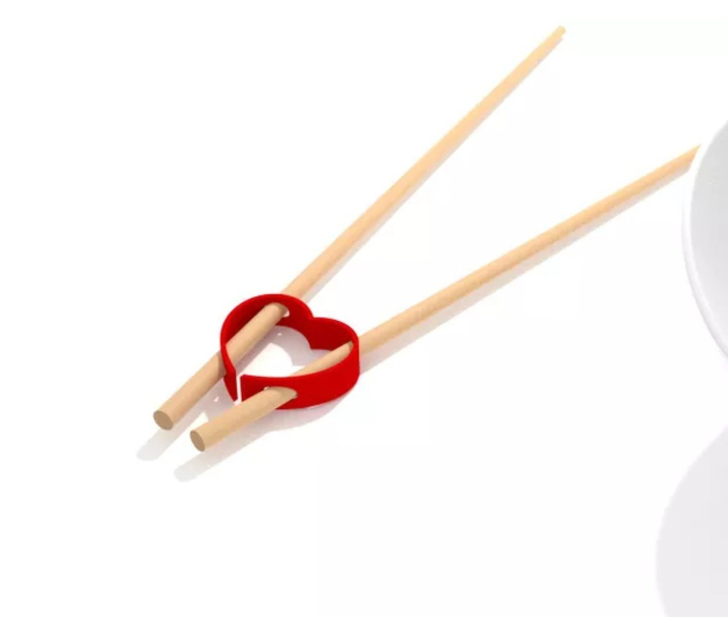 Corazon Para Palillos Chinos