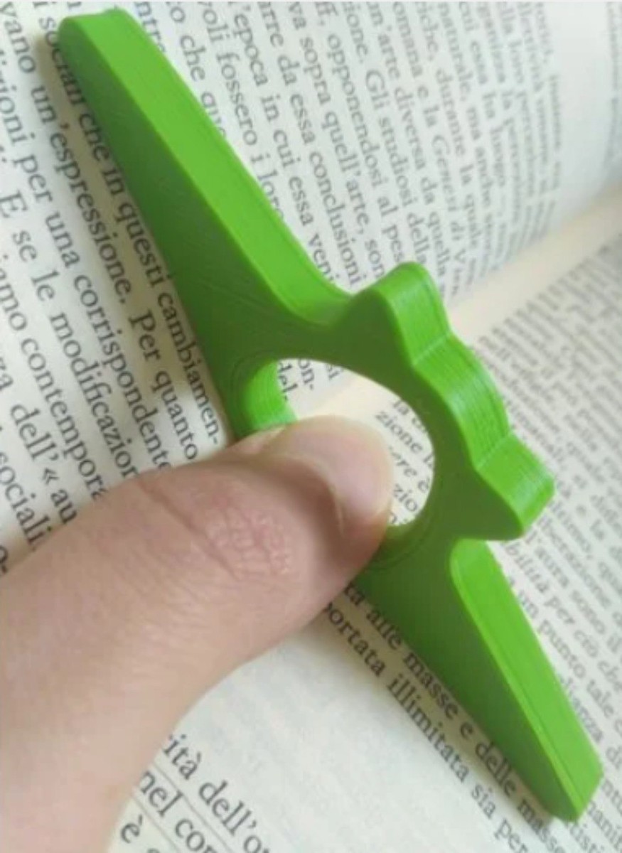 Soporte Libro Pulgar