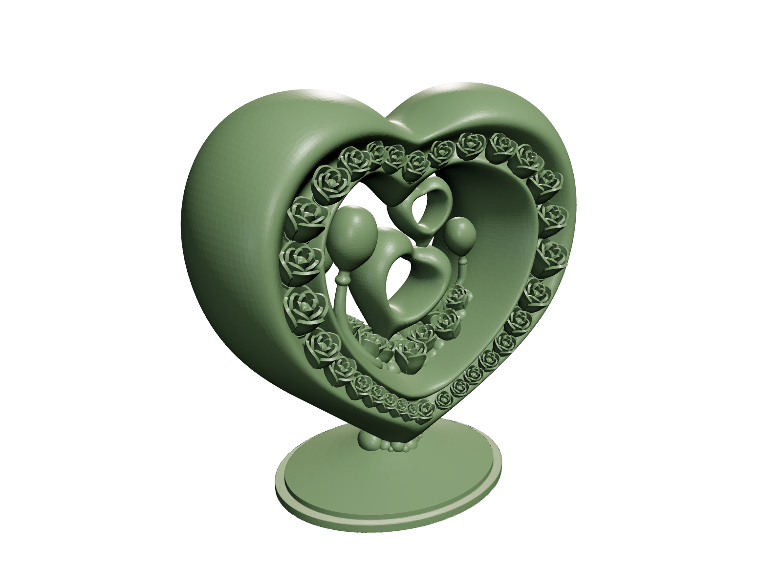 Heart Ornament 13 Cm
