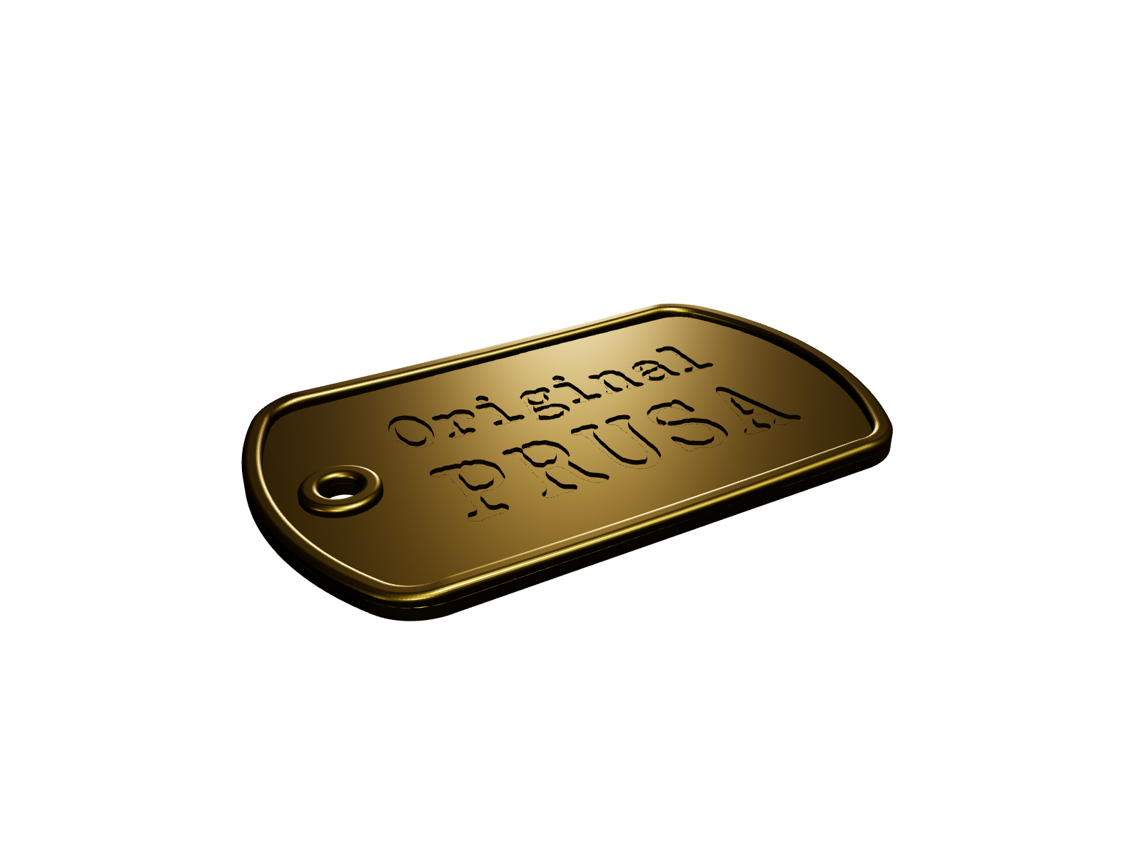 Original Prusa Dog Tag B