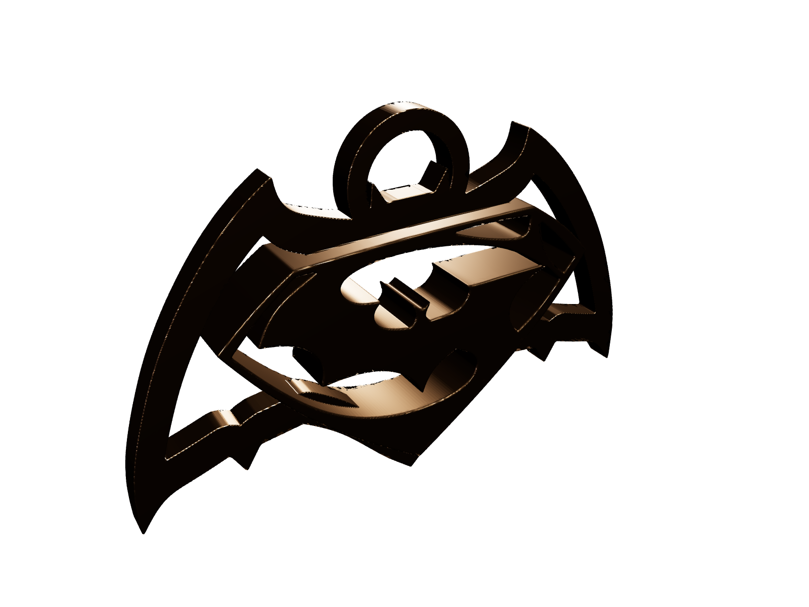 Batman Vs Superman Keychain Necklace Earrings