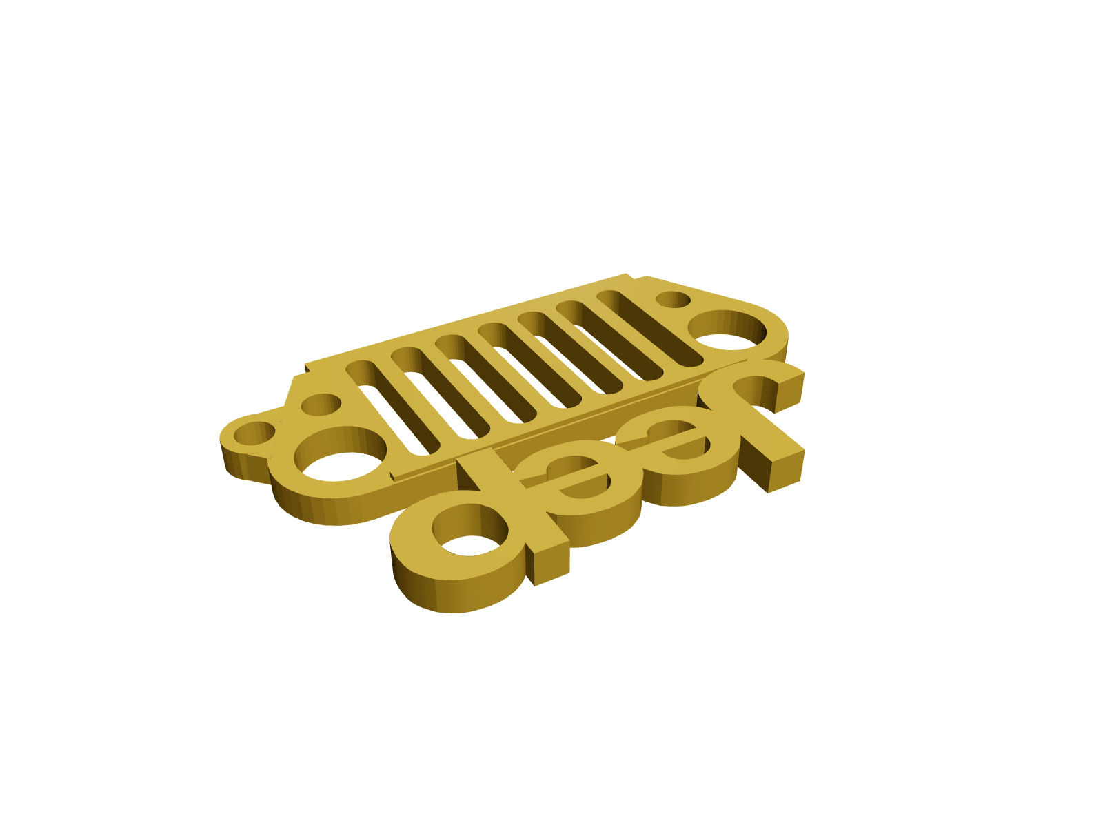 Keychain Jeep
