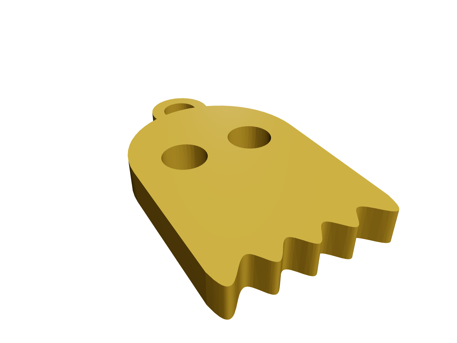 Pacman Ghost KEY Chain