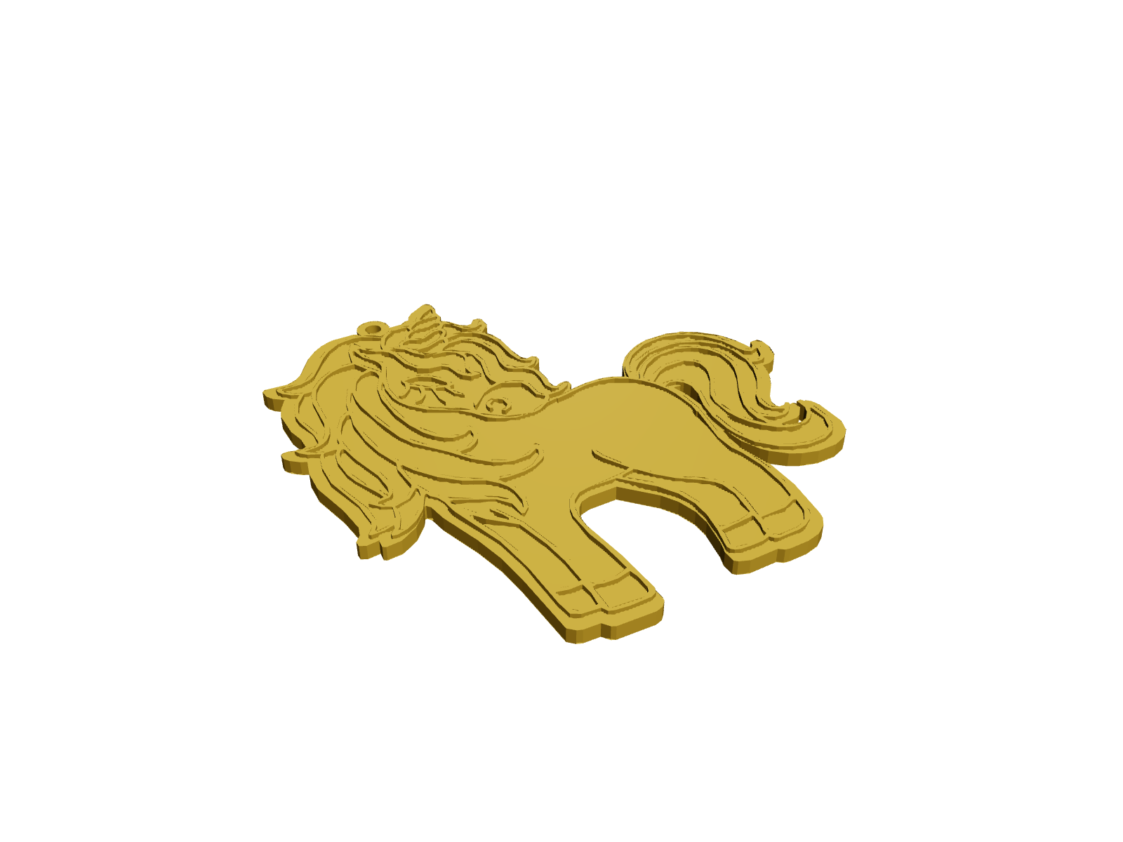 Unicorn Keychain