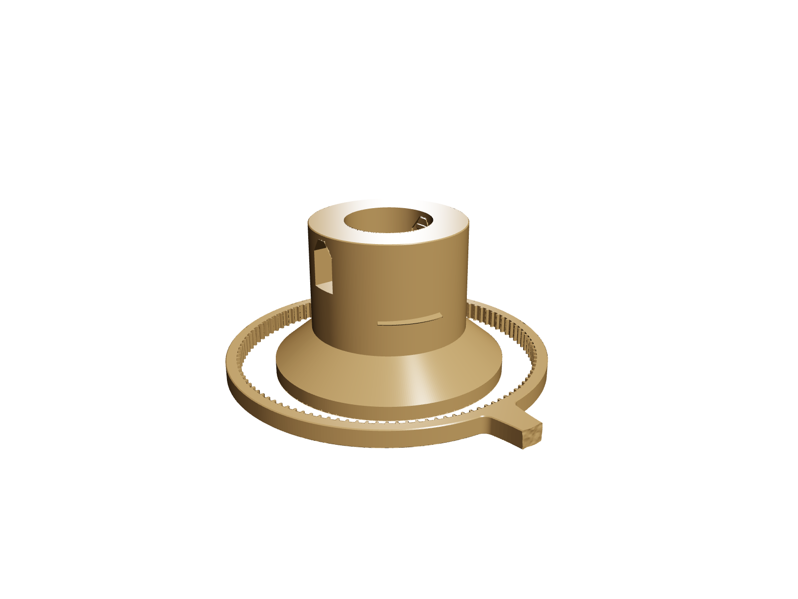 Gear And Plug Lamp