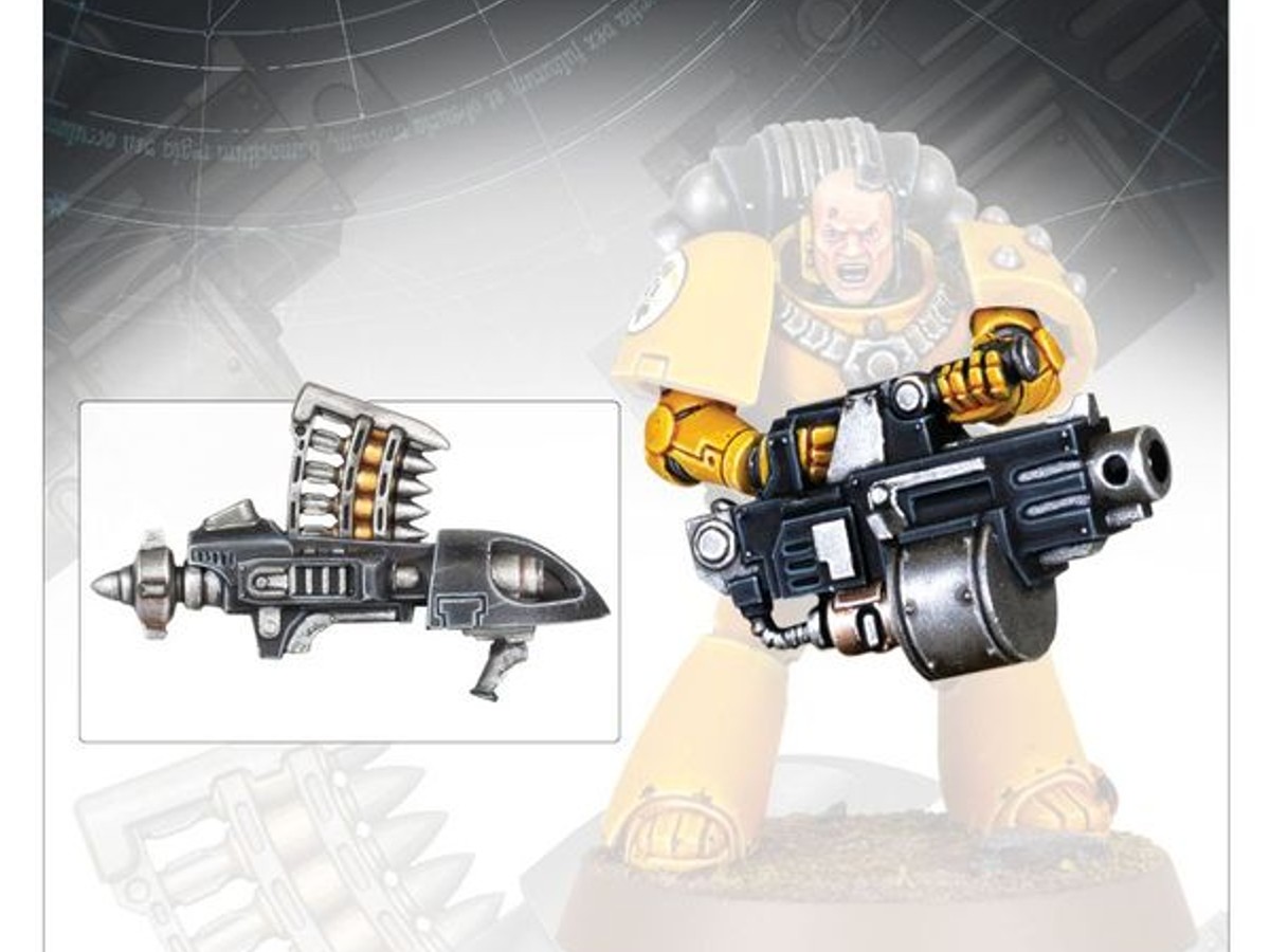 Iron Hands Missile Launcher Team Weapons